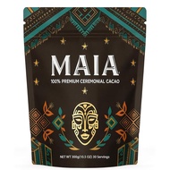 Maia Ceremonial Cacao, with Flavanol, Theobromine,  and  Flavonoids Blend, Improves Mental Clarity a