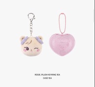 [DEADLINETOUR] BLACKPINK CHARACTER PLUSH FACE KEYRING + CASE