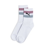 [43-46/White/Pink] Short Socks Unisex (1-Pack) in White/Pink, Size 43-46, Fabric by PUMA