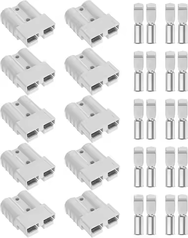 10Pcs 50A/120A/175A/350A Anderson Style Plug Connector 12-24V DC Battery Quick Connector Disconnect 