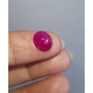 999.Old Burnt Burmese Ruby 3.15 ct. Display Case