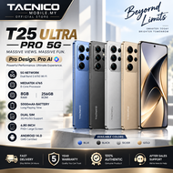 Tacnico T25 Ultra Pro 5G 8GB+256GB Smartphone | 5800mAh Battery | 26MP AI Camera | 100% Authentic