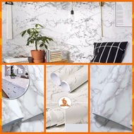 WALLPAPER MARMER WALL STIKER STICKER DINDING WALLPAPER SETIKER PREMIUM GLOSSY MOTIF MARBEL MARMER PU
