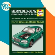 Mercedes-Benz C-Class Petrol & Diesel (93-Aug 01) L to W reg by Haynes Publishing (UK edition, paper