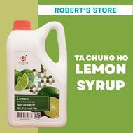 Lemon Syrup Ta Chung Ho brand  2.5kgs   for Milk Tea, cold drinks, cold desserts, shakes, smoothies,