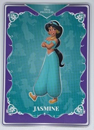 迪士尼 - 迪士尼 公主 收藏卡系列 COMMON CARD (白卡) 阿拉丁 茉莉 JASMINE 18/36 [平行進口]
