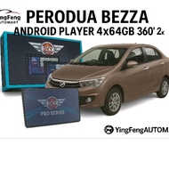 Perodua Bezza Android Player 4x64gb 360*  2k sky audio FYT-7862 pro latest model