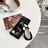 Ốp Lưng Samsung Galaxy Z FLIP 7 / Z Fold 6 / Z Fold 5 /  Z Flip 6 / Z Flip 5 Gấu Baby Nổi Có Giá Đ