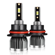 Roadsun 2Pcs LED Car Headlight LED 9007 HB5 Hi/Lo All-In-One Fog Light Bulb 26000LM 150W 6500K Cold