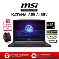 MSI Katana A15 AI Gaming Laptop - AMD Ryzen 7 Processor - NVIDIA GeForce RTX 4050 - 15.6 FHD 144Hz I