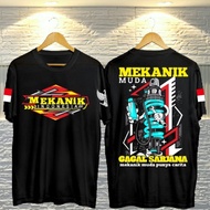 FASHION KAOS TSHITR BAJU DISTRO MEKANIK MUDA INDONESIA TEE Multiple sizes available
