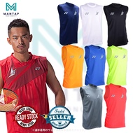 LINDAN BADMINTON SLEEVELESS JERSEY / LINDAN CHINA MALAYSIA LEE CHONG WEI PRASTICE WEAR BAM BWF SUPER