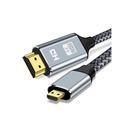 4K Micro HDMI HDMI Cable 3m Adapter Micro HDMI 2.0 Cable Aluminum Housing / Nylon Knitting Support HDR 3D ARC High Speed 18Gbps Support Digica /