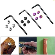 （High discounts）Alittle1.my Precise Machined Stainless Handle Grips Screws for 1911 P4 Grips Repair 