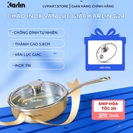 Karlin Pro Stainless Steel 316 Hexagonal Stainless Steel Pan