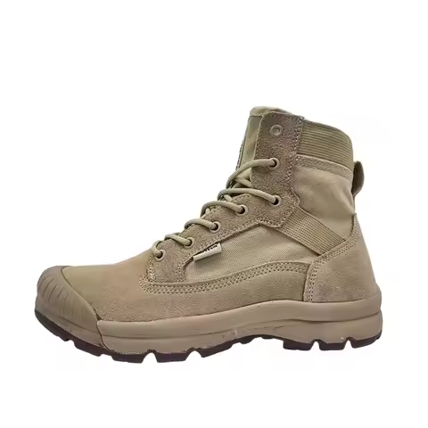 Men's Boot Combat Ankle Boot Tactical Boot Male Shoes Work Safety Shoes Motocycle Boots