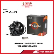 AMD RYZEN 5 5500 W WRAITH STEALTH
