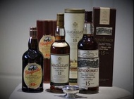 新舊威士忌回收 Macallan麥卡倫圓瓶舊版15年
