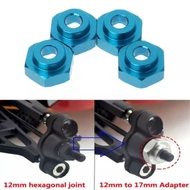 RC metal hex 12mm to 17mm RC 1/10 TO 1/8 (BLUE /RED/PURPLE)