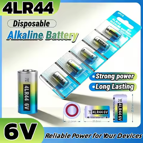 4LR44 6V Alkaline Battery 476A L1325 2CR1-3N CR28L 1406LC 2CR11108 for Car Remotes Dog Training Coll