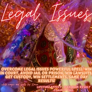 OVERCOME LEGAL ISSUES Powerful spell Win In Court, Avoid Jail or Prison, Win Lawsuits, Get Custody,