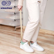 XIMESHAO มืออาชีพ ช้อนรองเท้า ชาย ตัวยกรองเท้า โดยไม่ต้องดัด Famale ที่จับยาวสุดๆ อุปกรณ์เสริมรองเท้า แตรรองเท้าแม่เหล็ก สวมเครื่องมือรองเท้า