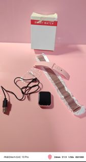 ☎️65955955、全新貨品、高質素多功能心跳智能手錶、電話提醒、磁吸充電、實物圖片(跟膠帶及高質素鋼制錶帶)(最後一隻/賤賣)