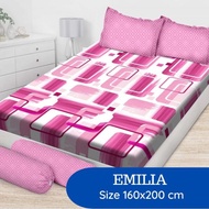 Terlaris! SM Bonita EMILIA Dispers 3D Flat Queen Size 160x200 cm motif