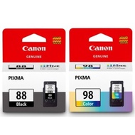 Canon PG 88 black and Cao CL 98 color ink cartridges/ Canon E500/ E510/ E600/ E610