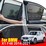 Car Sunahde For BMW X1 F48 2014-2021 F 48 Car Sun Visor Accessori Window Cover SunShade Curtain Mesh