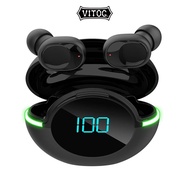 Vitog Earbuds Y80 TWS Wireless Headphones Touch Control LED Display Wireless Bluetooth Headset by Mi