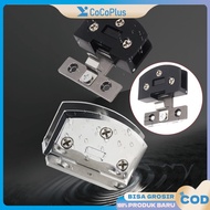 Tempered Glass Hinge Oval Clamp Hinge Punch Glass Door Hinge Home Glass Cupboard Door