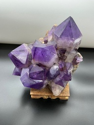 「收藏級別」罕有 - 100%天然剛果大牙紫水晶城堡