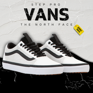 Vans X The Nort Face White VR-775405-1 รองเท้าผ้าใบชาย รองเท้าผ้าใบหญิง แวนส์