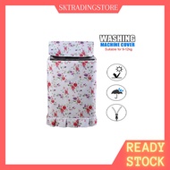 Washing Machine Cover, 9-12kg Top Load Cover Washing Machine, Dustproof, Waterproof, Sun-proof
