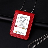 [FAST SHIPPING 🇲🇾] FBI Card Holder/ Id Holder Magnet/ ID Holder Magnet with steel ball chain lanyard
