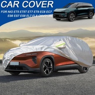 Polyester Car Cover Auto Waterproof Anti-uv Dustproof For Nio Ec6 Ec7 Es6 El6 Es7 El7 Es8 El8 Et5 Et