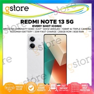 [Malaysia Set] Redmi Note 13 5G (256GB ROM | 8GB RAM) 1 Year Xiaomi Malaysia Warranty