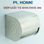 QC toilet paper holder TN-HDG304-02 304 stainless steel sealed paper box wall mounted for bathroom a