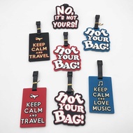 JCIP English Letter Card Holder Luggage Tag Consignment Boarding Pass Pendant