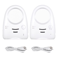Portable 2.4GHz Wireless Digital Audio Baby Monitor One-Way Talk Crystal Clear Baby Cry Detector Sensitive Transmission