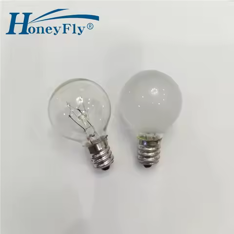 HoneyFly 5pcs G30 Incandescent Bulb E12 24V/110V/ 5W/10W 30*49mm Clear/Frosted 2700K Old-fashioned T