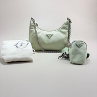 PRADA普拉達HOBO三合一腋下包 斜挎包