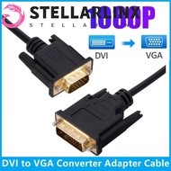 STELLARLINX Dvi 24+1 To Vga Cable, DVI 24+1 Male To Male Dvi To VGA Cable Adapter, Pure Copper 15-pi