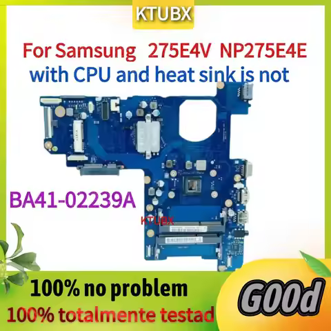 For Samsung portable .275E4V, NP275E4E Laptop Motherboard.BA41-02239A DDR3