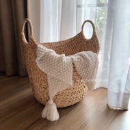 Handmade Chic Style Hyacinth Basket