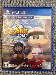 Ps4優質二手遊戲🌟實況野球2018🌟光碟無刮傷近全新-日文版🔺可雙人遊玩🔻