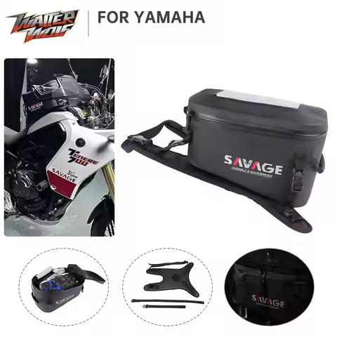 2025 For Yamaha Tracer 900GT 9GT Luggage Bag Detachable Fuel Tank Bag Carrier Travel Bag MT-09 FZ-09