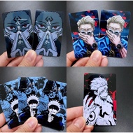 🇸🇬 Jujutsu Kaisen Ez-Link Card Sticker - Cursed Energy Commuter Edition / Anime Jujutsu Kaisen ID Ca