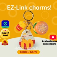 Droplet McDonald's EZ-Link Charm Bus MRT Customise Leather Charm (Exp: 2030)